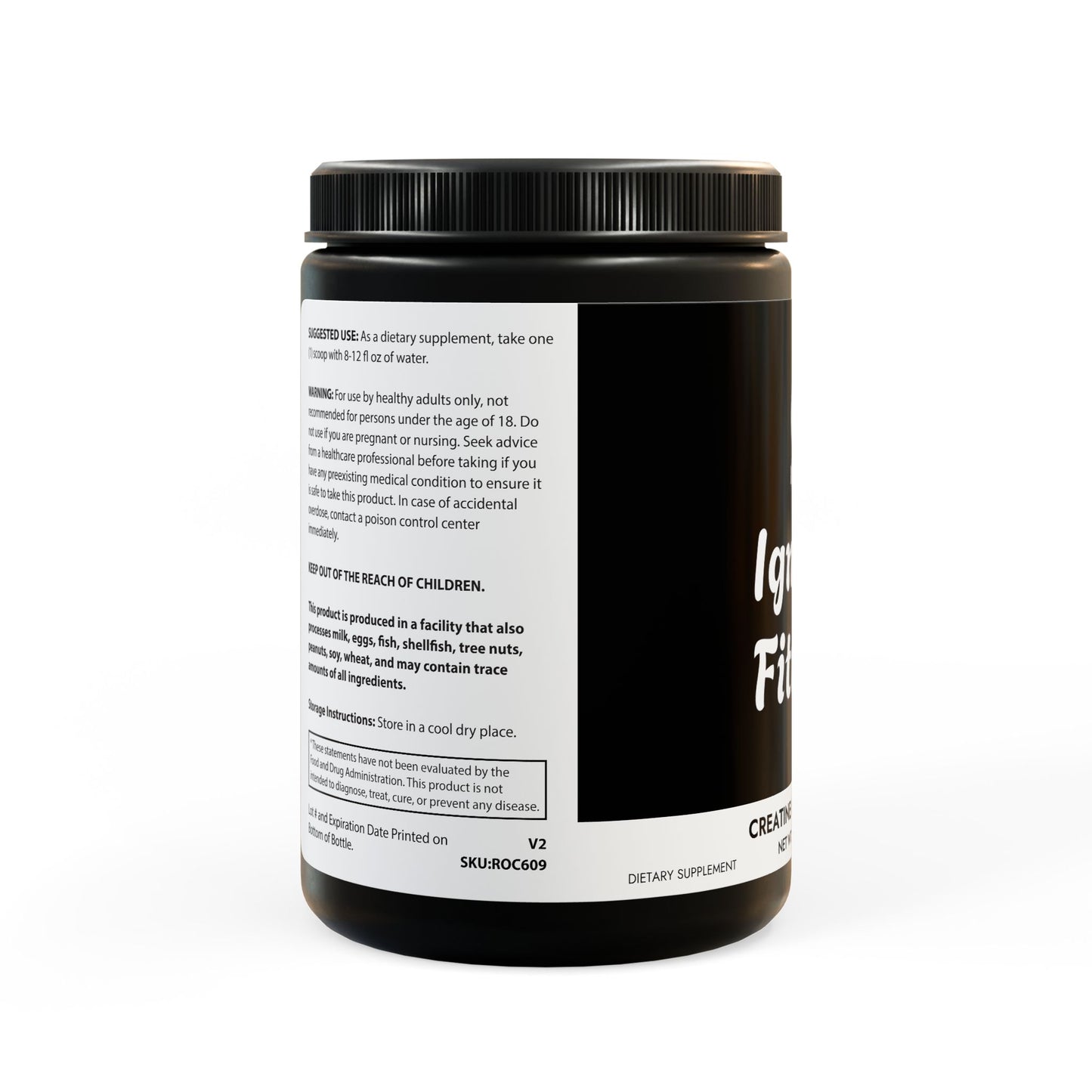 Creatine Monohydrate Supplement (300g, 10.58oz)