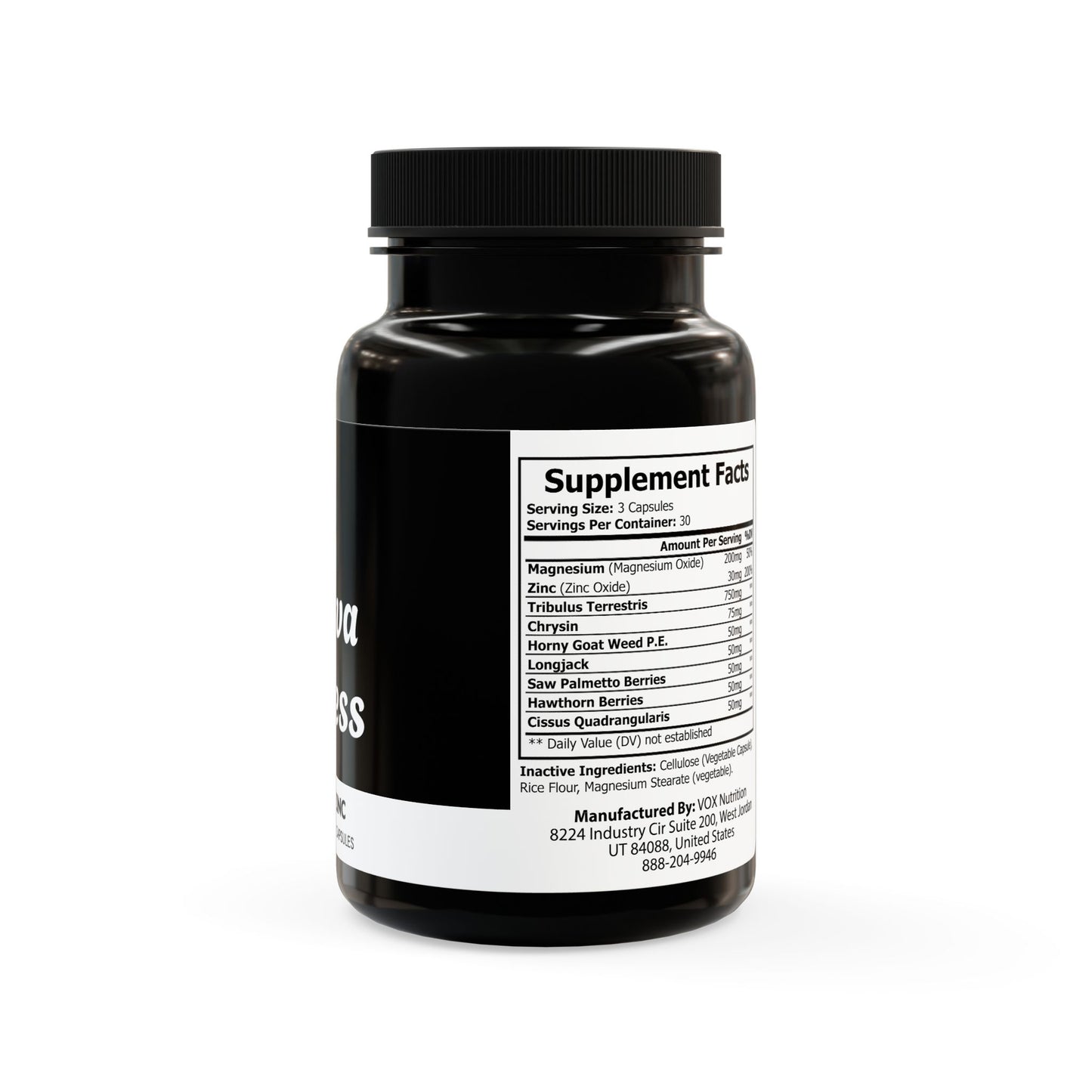 Magnesium Zinc Supplement (90 Capsules)