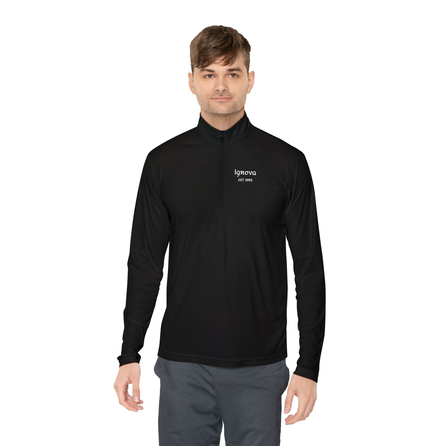 Ignova Unisex Quarter-Zip Pullover